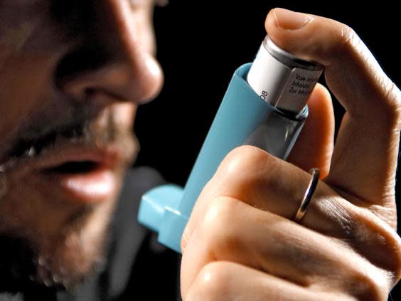 More than 5 million people in Britain are treated for asthma, costing the NHS around £1bn a year (Rex)