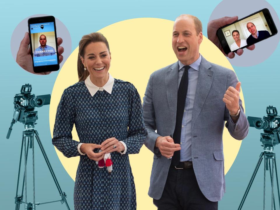 <p>Watch the throne: William and Kate embrace the social media age</p> (The Independent/Getty)