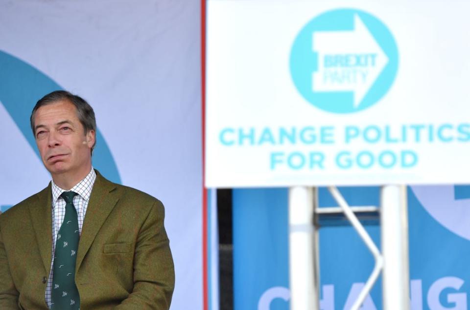 The Brexit Party leader believes the European elections will 'change everything'