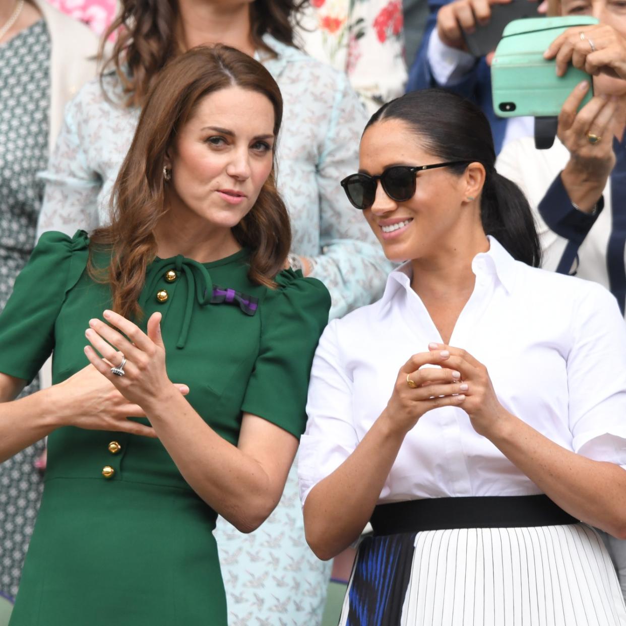  Kate Middleton and Meghan Markle 