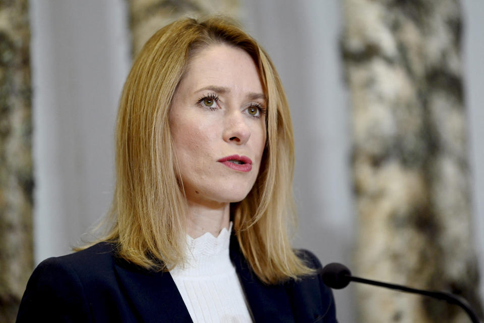 Die estnische Regierungschefin Kaja Kallas. (Bild: Reuters)