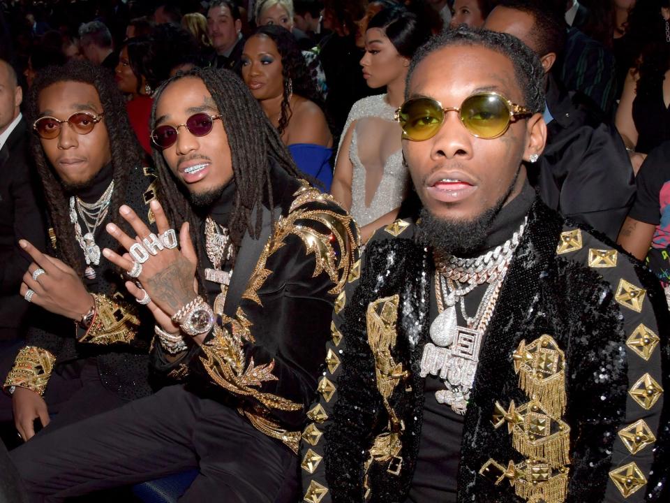 The group attended the 2018 Grammy Awards after being nominated for both both Best Rap Album for "Culture" and "Best Rap Performance" for "Bad and Boujee."