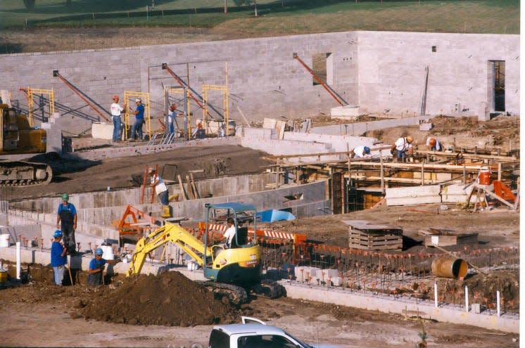 Construction on the La-Z-Boy Center, Meyer Theater began in 2002. Funds for the project came from Shirley Meyer, La-Z-Boy Incorporated, the State of Michigan and MCCC.