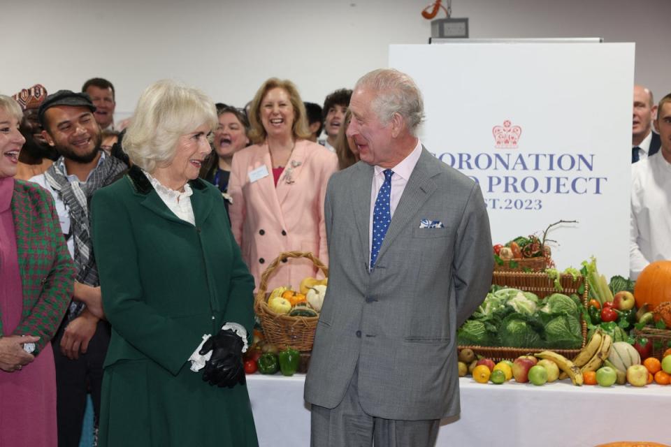The King is health-conscious and aims to eat organically sourced produce (via REUTERS)