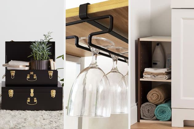 Stylish solutions are essential when you don't have much hidden storage space (Photo: Mixed Retailers)
