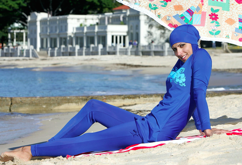 Many women have been met with a hostile reaction for wearing a burkini (Picture: Rex)