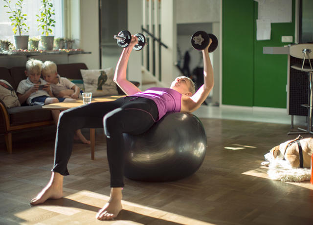 15 Stability Ball Exercises That Burn Out Every Major Muscle Group (Plus  Some Cardio, Just for Fun)
