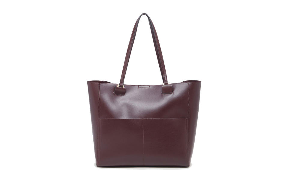 The Faux Stow: Sole Society Glenn Dual Pocket Tote