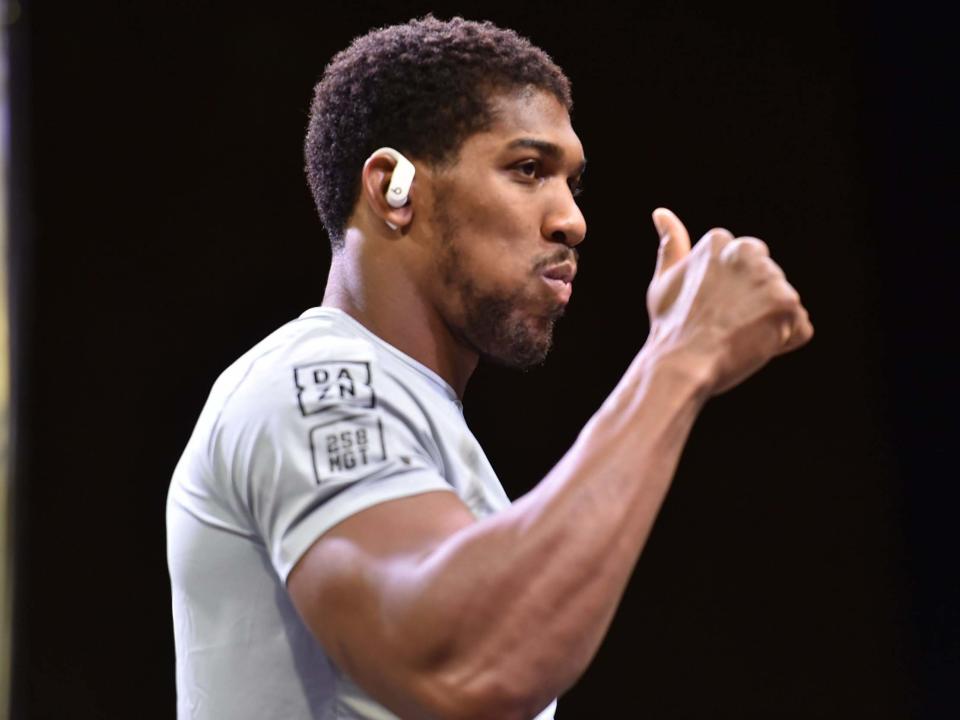 Anthony Joshua heads into his rematch with Andy Ruiz as the bookmakers' favourite: AFP via Getty