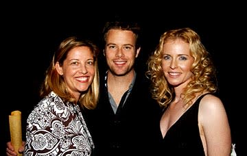 Brad Rowe and wife with Deborah Yates (right) at the LA premiere of Touchstone's National Treasure