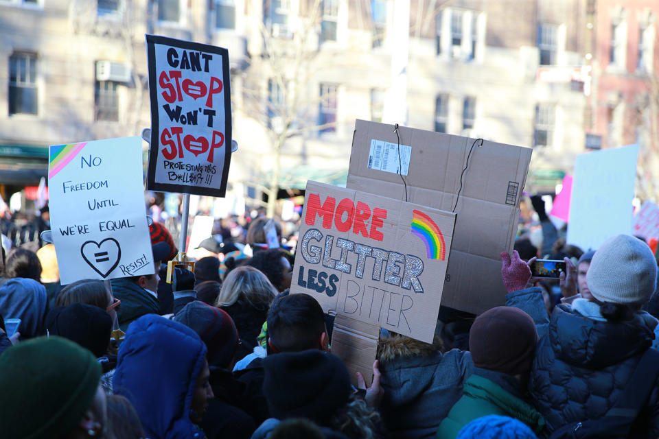 LGBT Solidarity Rally in NYC’s Greenwich Village