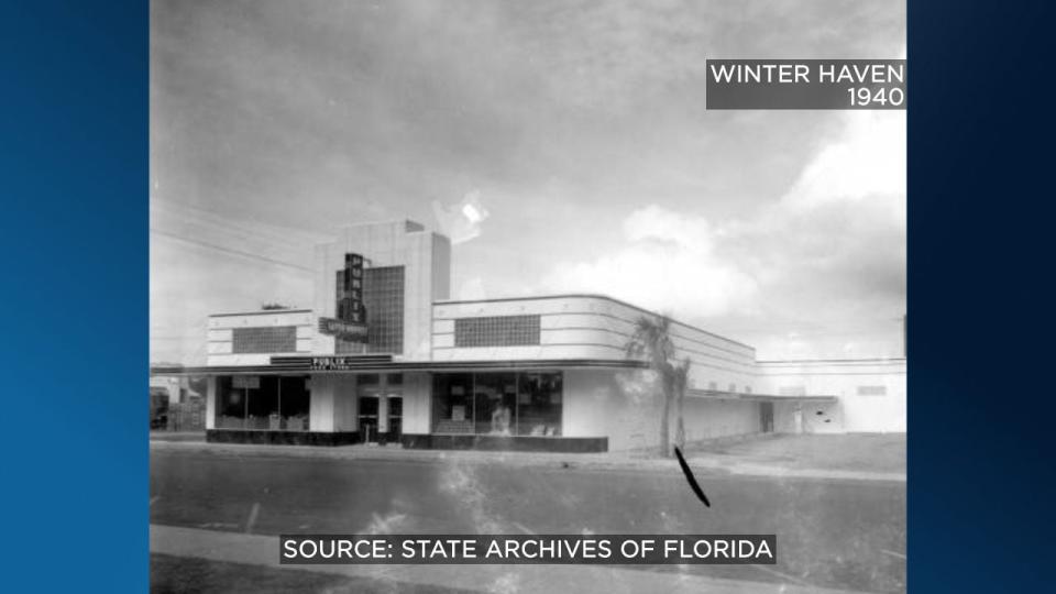 Here's a look at the original Publix store in Winter Haven in 1940.