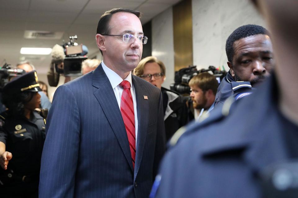 Deputy Attorney General says he talked about firing Comey months before Trump did so