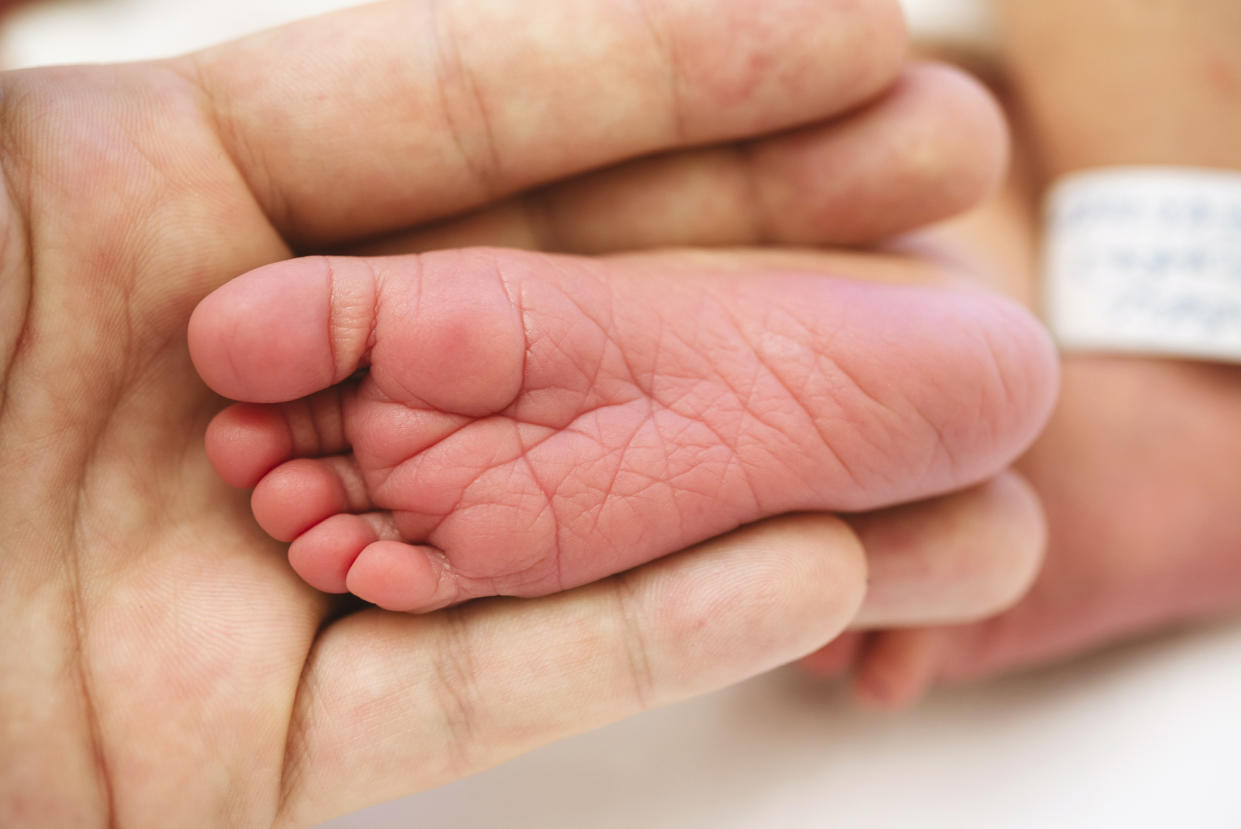 A woman in Australia has given birth to an almost 13lb baby [Photo: Getty]