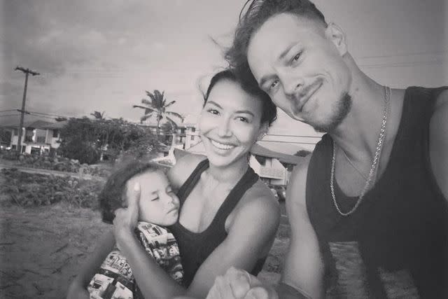 Ryan Dorsey/instagram Ryan Dorsey and Naya Rivera with Josey