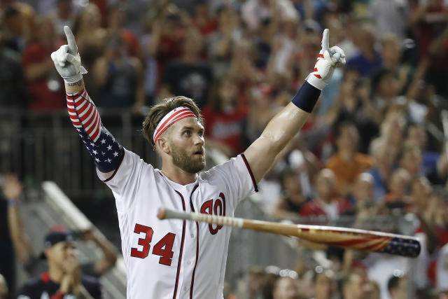 Nationals fans repurpose old Bryce Harper jerseys