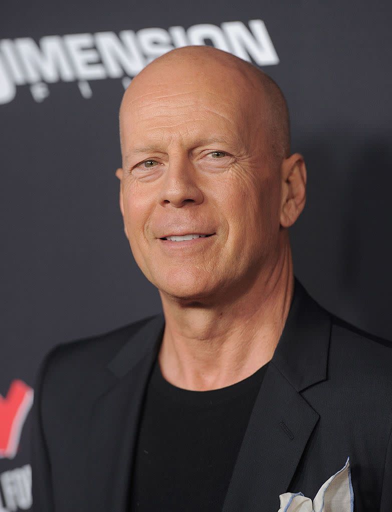 Without Beard: Bruce Willis