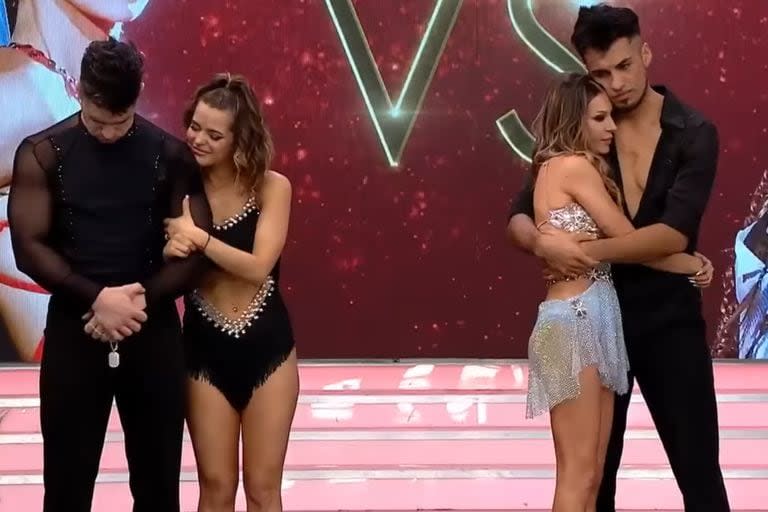 Noelia Marzol y Cone Quiroga se enfrentaron en la segunda semifinal del Bailando (Captura video)