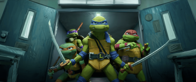 Latest Mutant Ninja Turtle movie, Mutant Mayhem, falls short