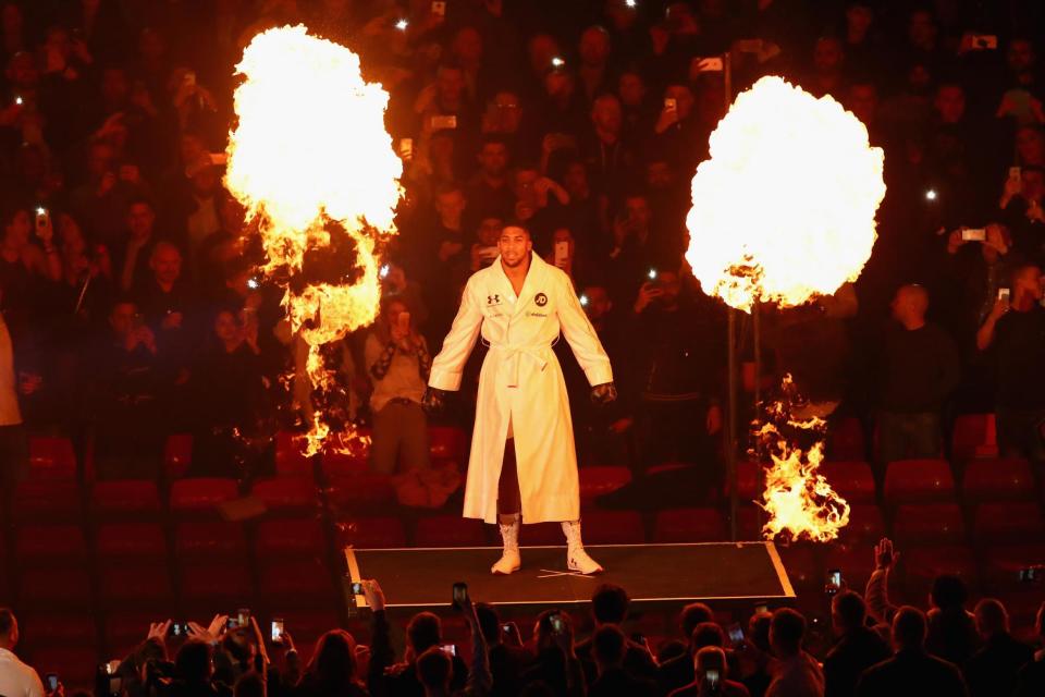 Back with a bang | Joshua could return to London for his heavyweight unification fight: Getty Images