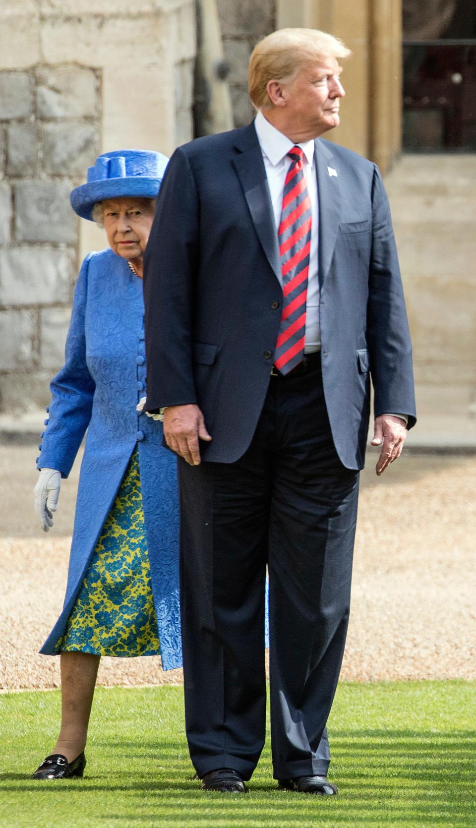 Trump Queen Elizabeth