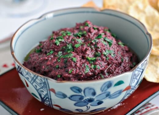 4. Beetroot Walnut And Herb Dip