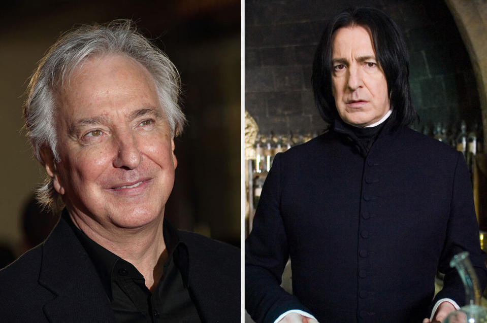 Alan Rickman vs. Severus Snape (Harry Potter)