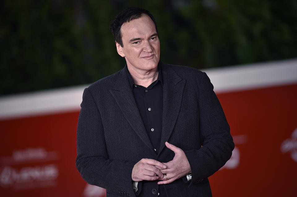 El director norteamericano Quentin Tarantino en la alfombra roja del Rome Film Fest 2021, Roma (Italia), 19 de octubre, 2021 (Foto: Rocco Spaziani/Archivio Spaziani/Mondadori Portfolio via Getty Images)