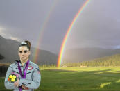 McKayla Maroney is not impressed with double rainbows.