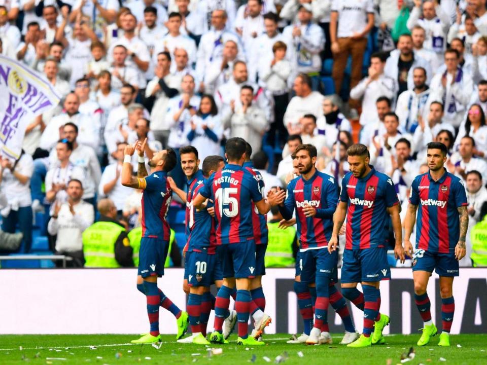 Real Madrid were stunned by Levante (AFP/Getty Images)