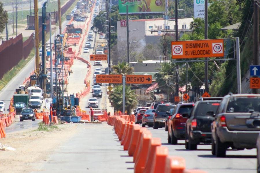 Anuncian cierre total e intermitente en Avenida Internacional por construcción de Viaducto Elevado