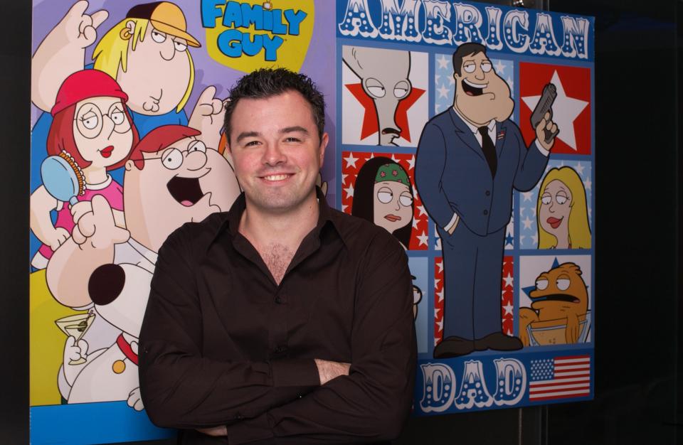 Seth McFarlane,  creator of raunchy animated series Family Guy whose career and series was resurrected when the show took off on DVD and late-night cable.