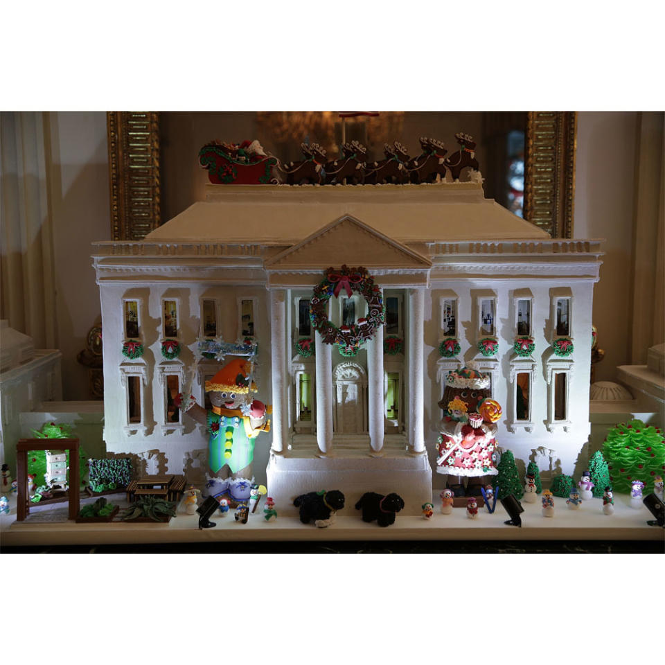 The White House Gingerbread House