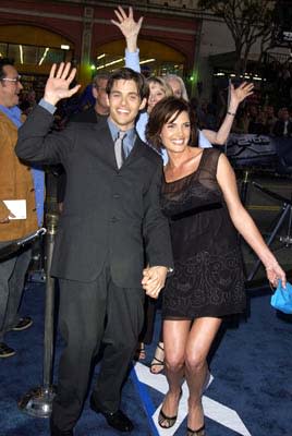 James Marsden and wife Lisa at the Hollywood premiere of 20th Century Fox's X2: X-Men United