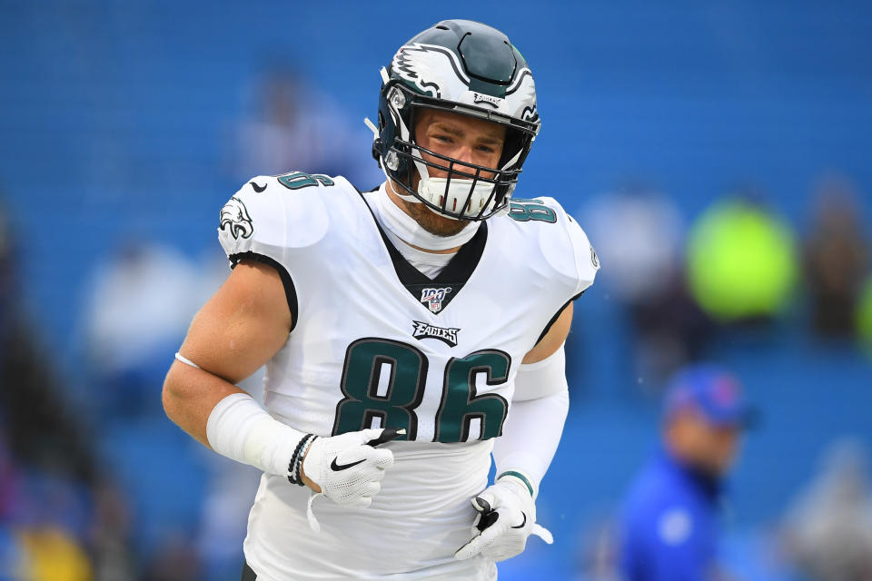 Philadelphia Eagles tight end Zach Ertz (86) 