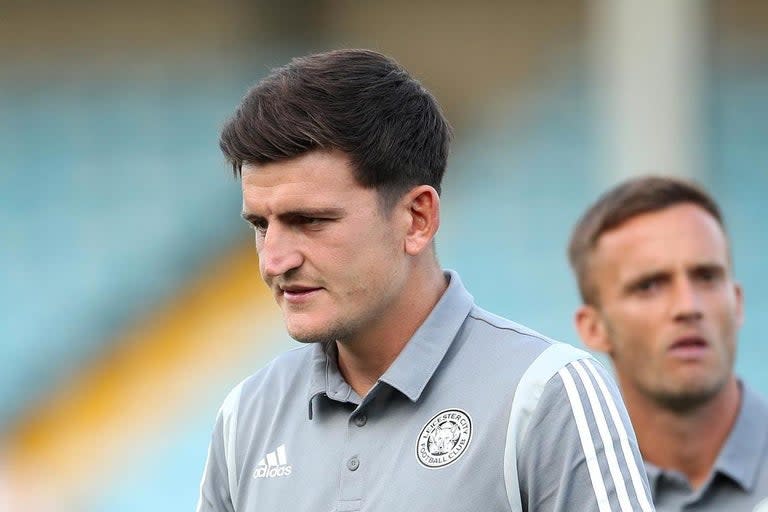 Manchester United target Harry Maguire has been named in Leicester's line-up for their friendly with Cambridge United.The 26-year-old has been heavily linked with a £80 million move to Old Trafford, with arch rivals Manchester City also interested.But it seems Foxes boss Brendan Rodgers is happy to select Maguire while he remains a Leicester player, having played in each of the last two friendlies.Rodgers has also picked Maguire as his captain for tonight's match.With the Premier League season under three weeks away, time is running out for the two clubs to agree a fee for the England international.United have tabled a £70 million bid for Maguire, and while Leicester have rejected the offer, the Red Devils believe the size of the bid should kill off City’s interest in the England international.Progress has slowed somewhat with the United squad on their pre-season tour of Australia and the Far East, but recent reports claim an agreement could be close over a deal worth up to £80m.Ole Gunnar Solskjaer believes Maguire can help transform his defence alongside Victor Lindelof.Maguire has overtaken Kalidou Koulibaly as Solskjaer’s primary target in central defence, given the Norwegian’s drive towards domestic talent.