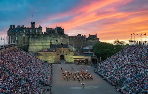 Edinburgh Military Tattoo - Credit: Getty