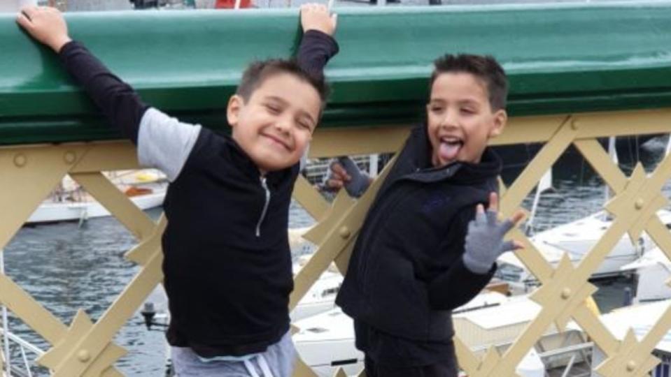 Xavier and Peter Abreu were killed in a car crash. Picture: Supplied
