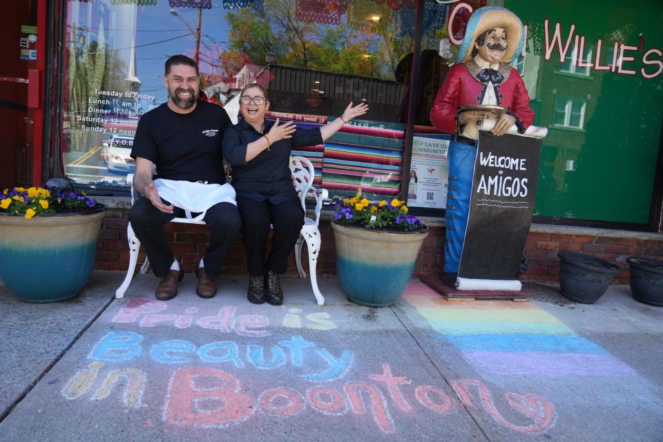 Jose and Jackie Martinez, owners of Chilli Willie's Mexican Restaurant on Main Street, expressed their support for the LGBTQ+ community after the vote. "We're pretty broken in many ways − races, religions," Jose said. "I don't want to break it anymore."