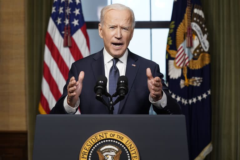 El presidente de Estados Unidos, Joe Biden, anunció que se postulará nuevamente