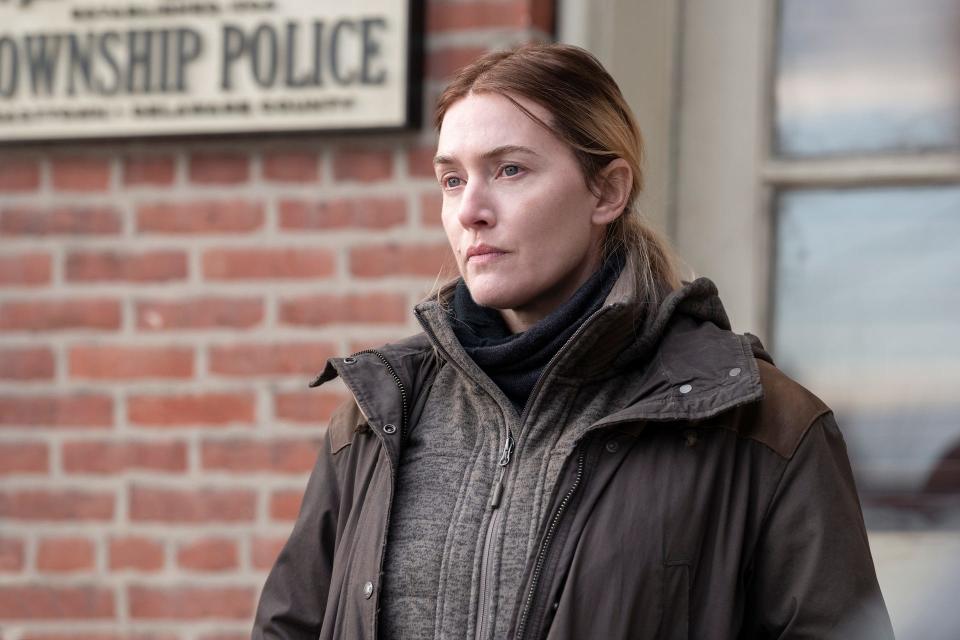 Kate Winslet as Detective Mare Sheehan in "Mare of Easttown."