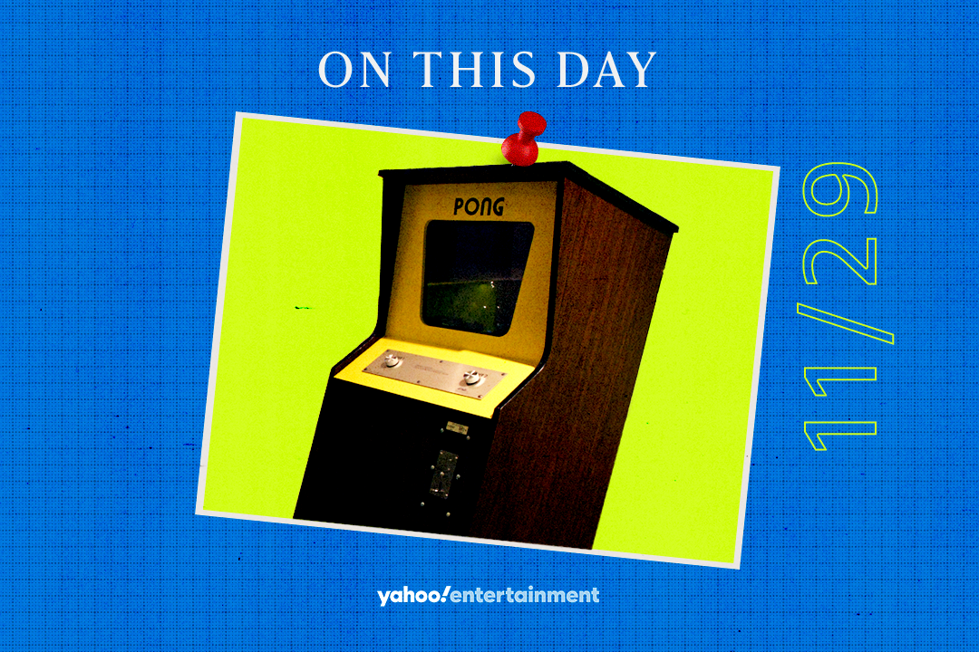 Atari premiered Pong on this day in 1972. (Photo illustration: Yahoo News; photo: Shutterstock)