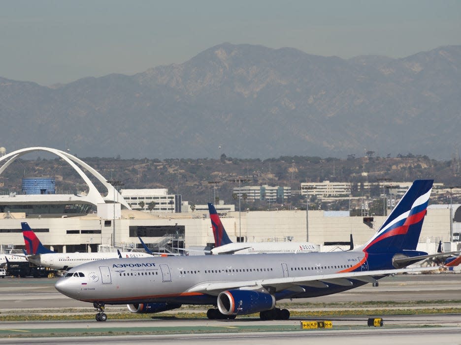 Delta and Aeroflot.