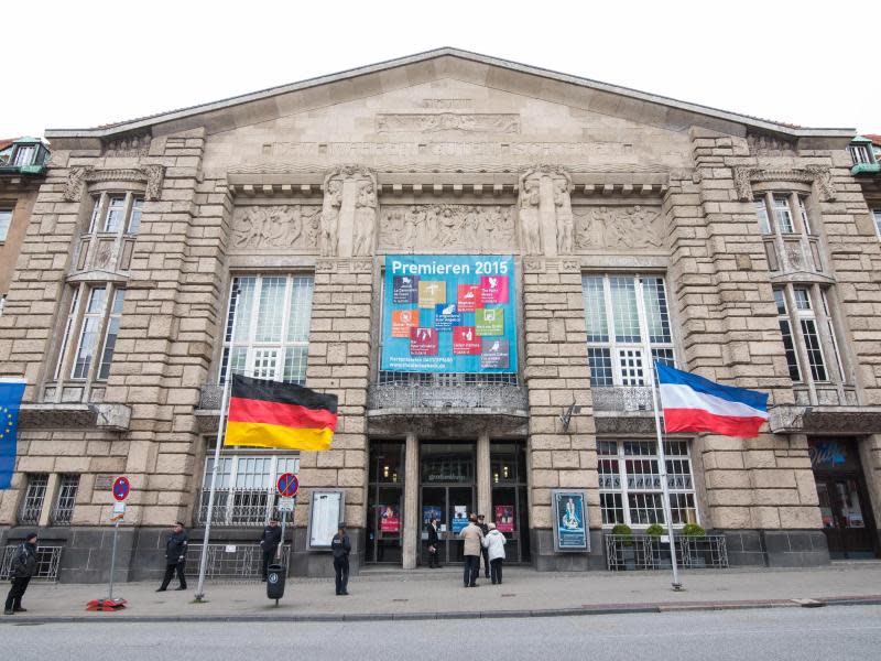 Die Gedenkfeier für Günter Grass findet im Lübecker Theater statt. Foto: D. Bockwoldt