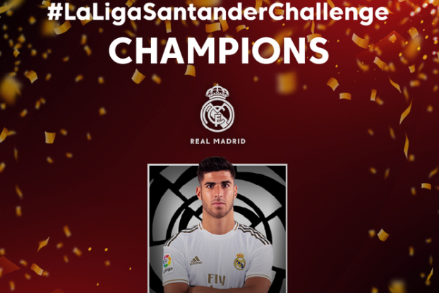 Marco Asensio won a FIFA 20 competition from the comfort of his home Twitter/@LaLigaEN