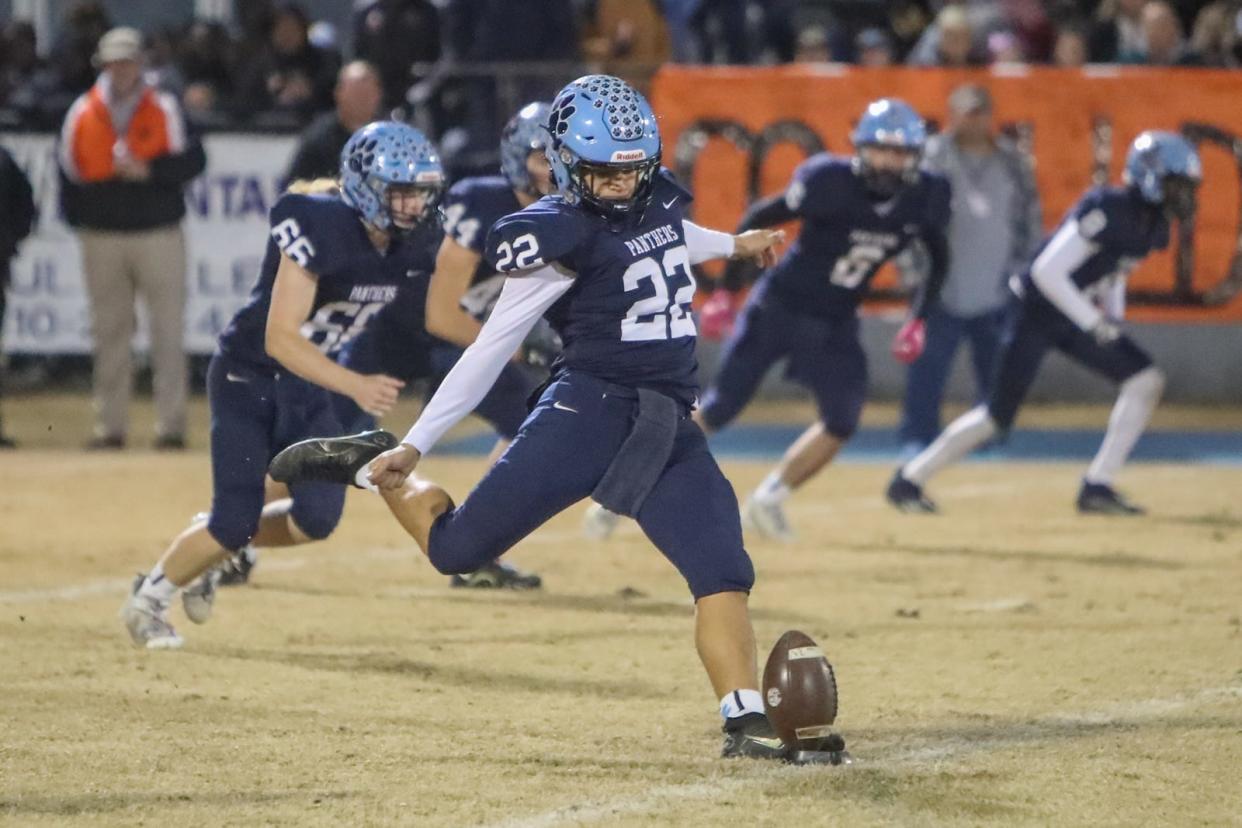 East Duplin's Darwin Bonilla is The East Central 2-A Conference's football special teams player of the year.