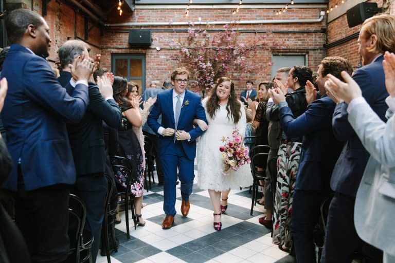 Aidy Bryant wedding photo