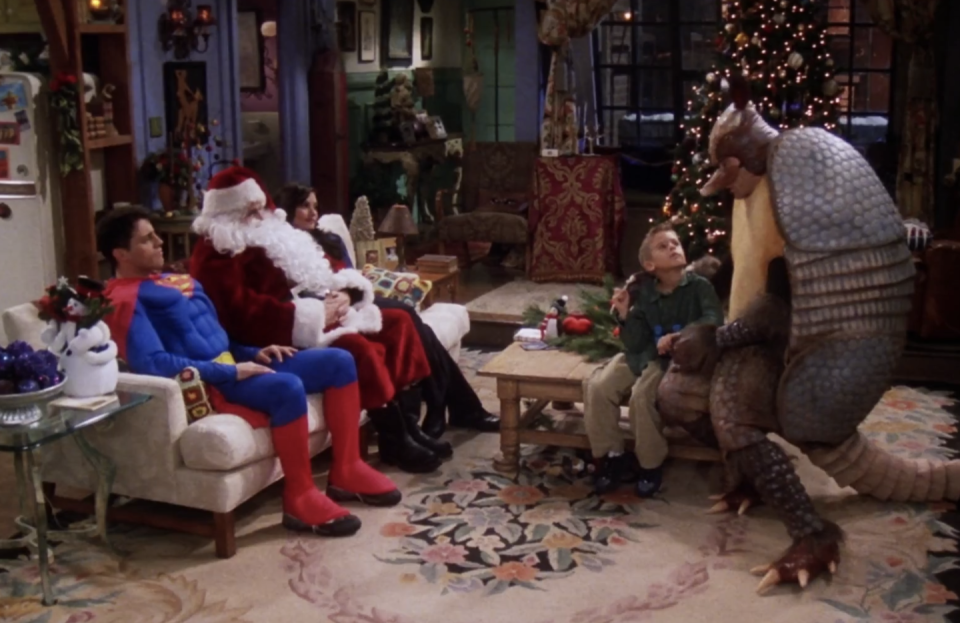 2) Season 7, Episode 10: “The One With the Holiday Armadillo”