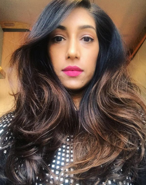 There's no doubting Tina has amazing hair - but why should that affect her abilities as a TV presenter? Photo: Instagram/tinadaheley