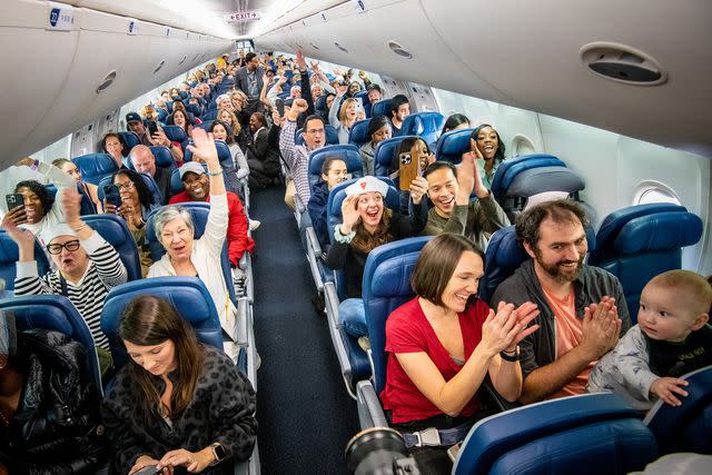 <p>Chris Rank/ Rank Studios</p> Delta Air Lines passengers